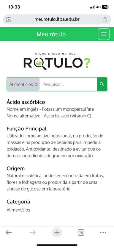 Site Meu Rótulo