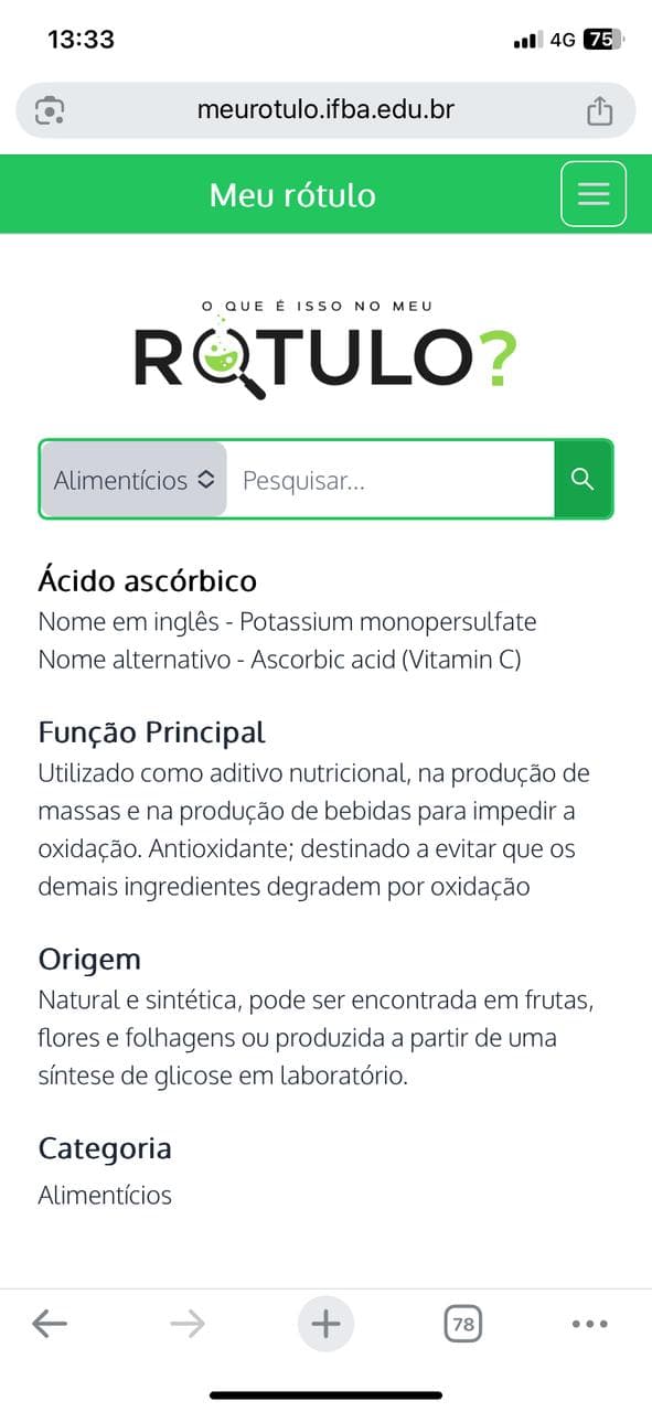 Site Meu Rótulo